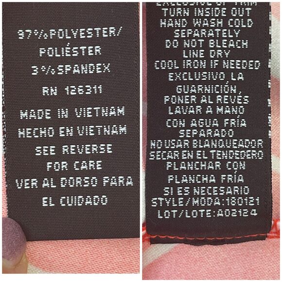 Ronni Nicole‎ Womens Sz 10 Floral Dress Sleeveless Red/White 36" Length Stretch - Picture 6 of 12